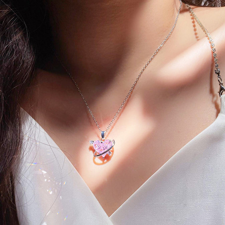 Playful Heart Pendant Necklace Kalsten