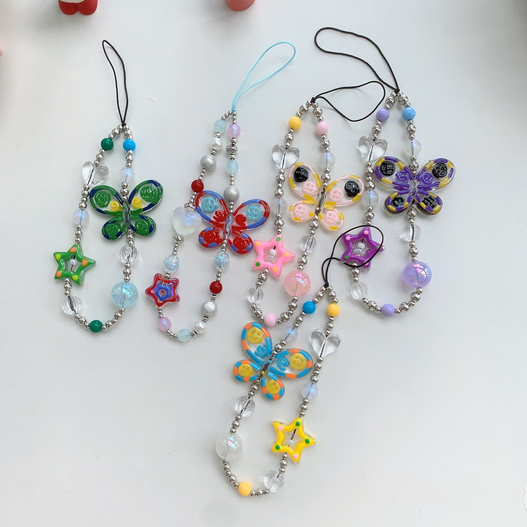 Beaded Butterfly and Star Accessory Kalsten