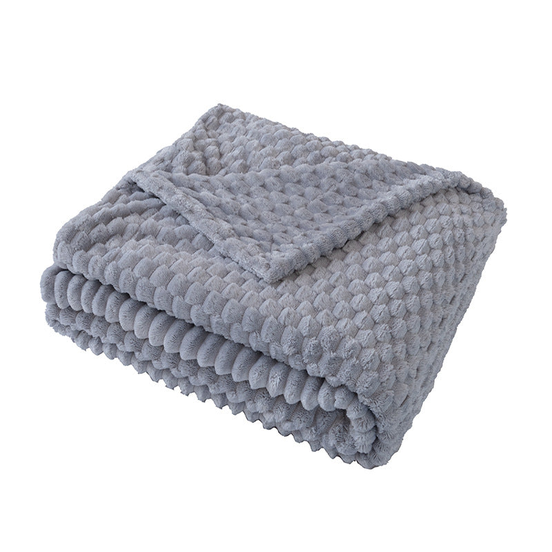 Women's cozy blanket with textured surface design Kalsten