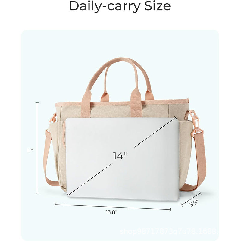 Versatile tote bag with compartments Kalsten