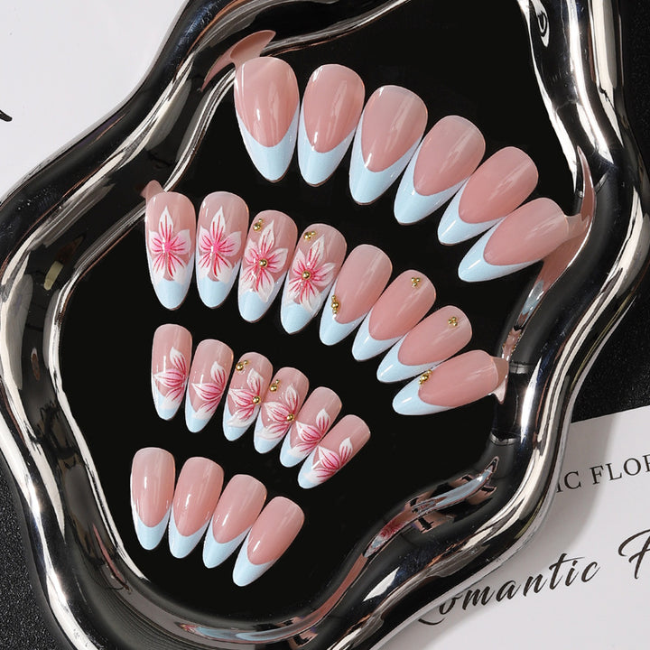 Floral Art Design Press-On Nail Set Kalsten