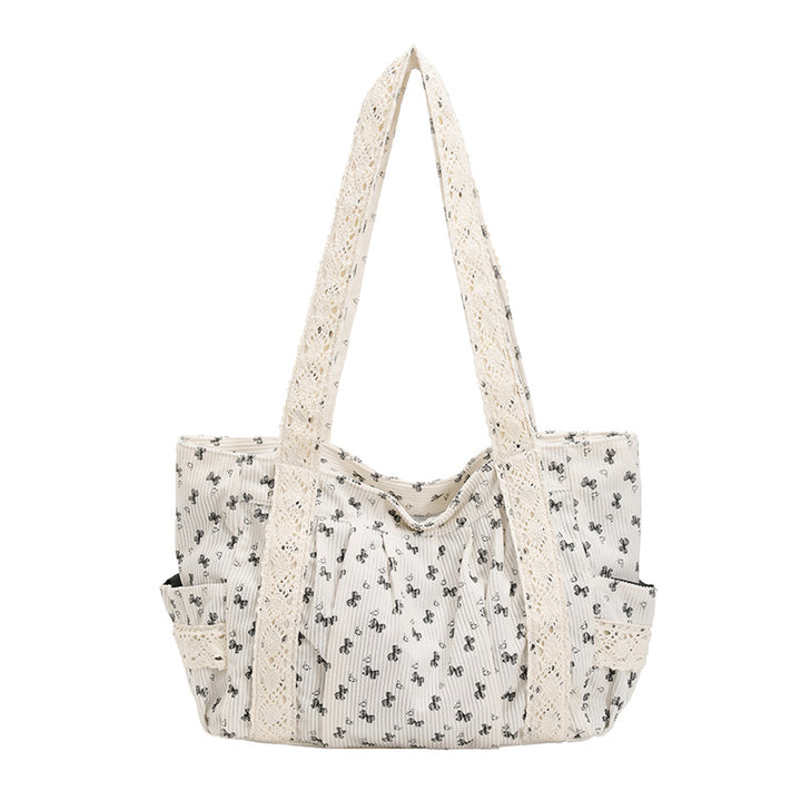 WoElegant Floral Print Tote Bag Kalsten