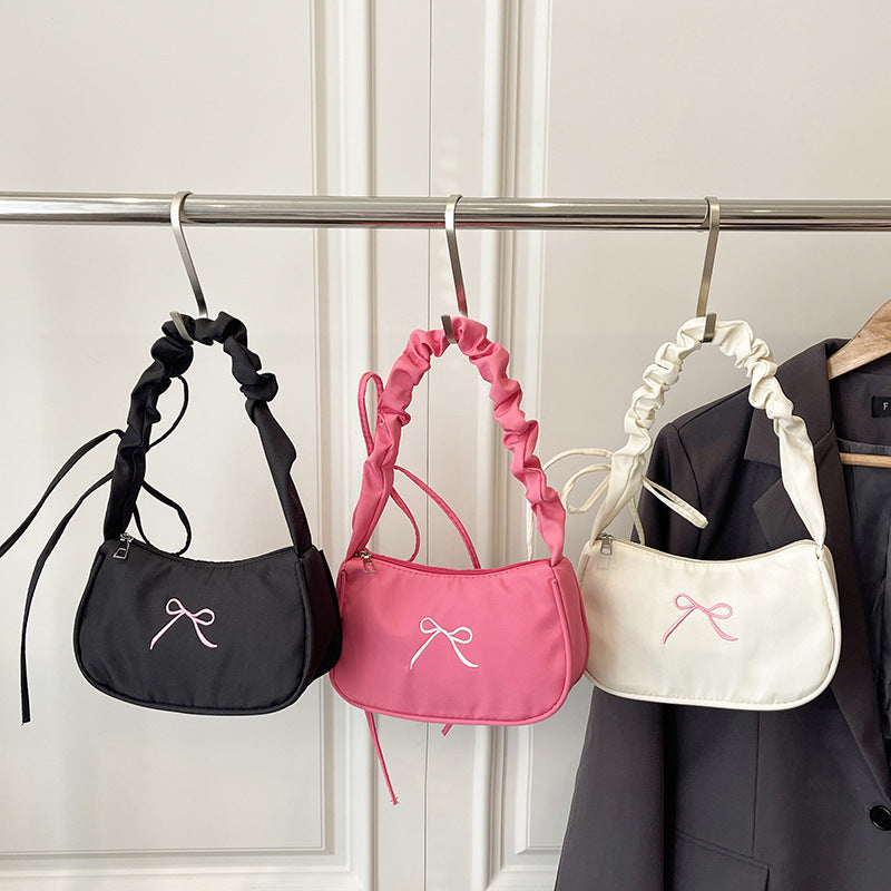 WoElegant Bow-Embellished Crossbody Bag Kalsten