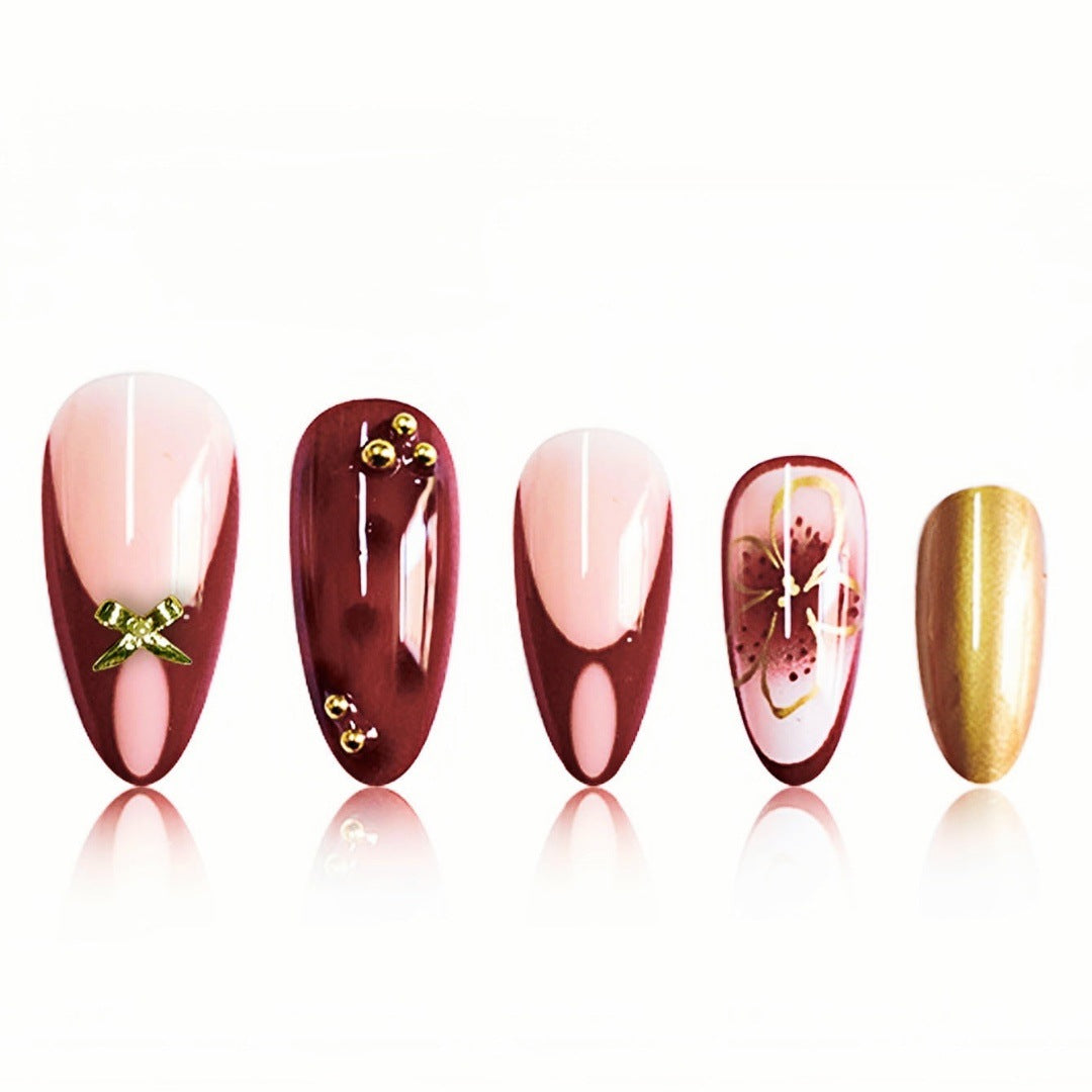 Artistic Themed Press-On Nail Set Kalsten 1787913739