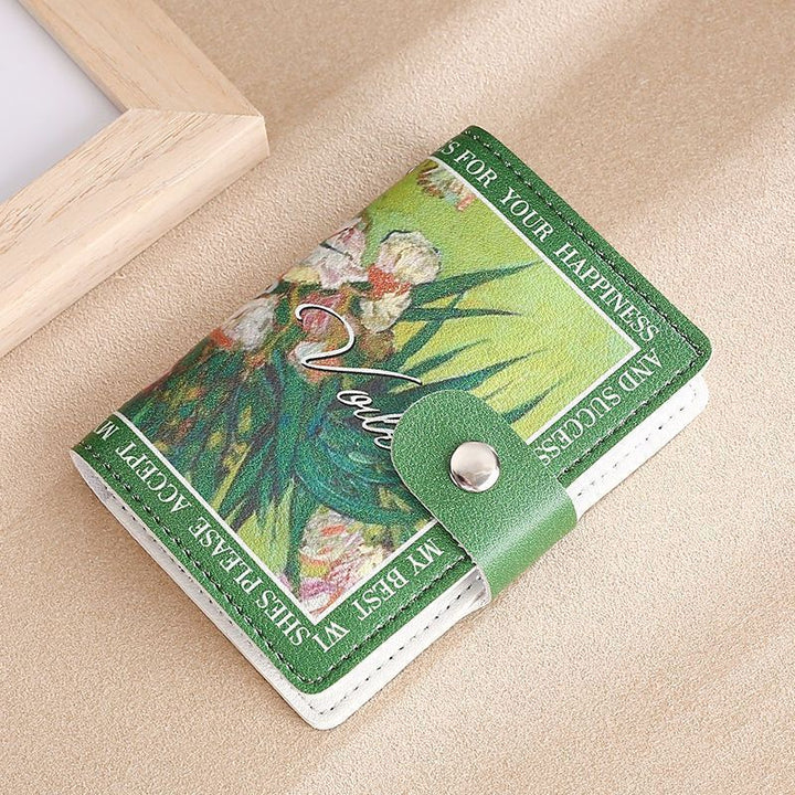 Elegant Rose Print Wallet Kalsten