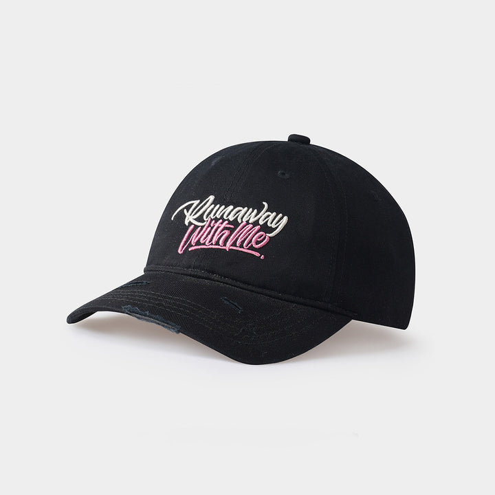Distressed Inspirational Quote Baseball Cap