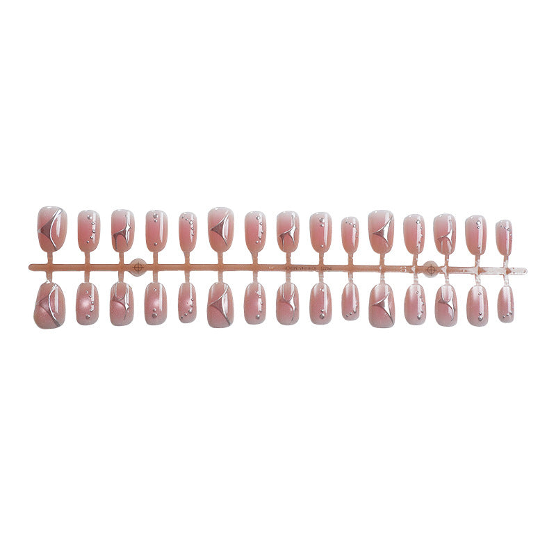Elegant Press-On Nail Set with Premium Design