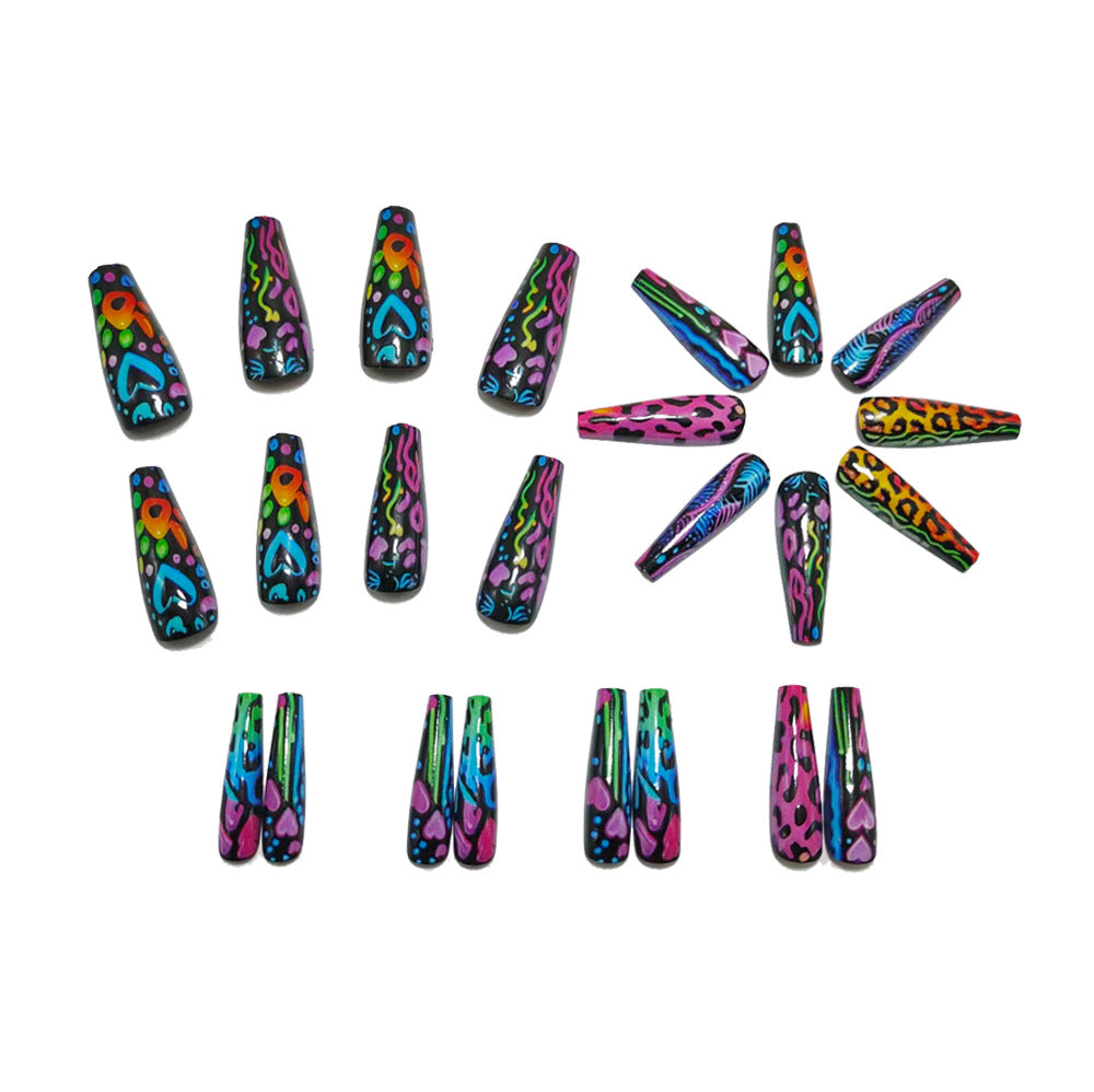 Trendy Neon Nail Art Kalsten