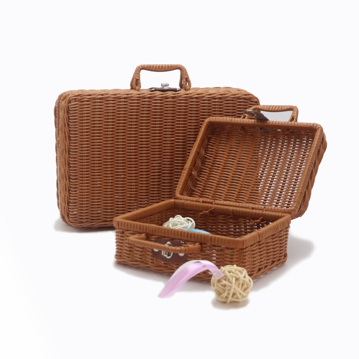 Handcrafted Woven Picnic Basket Kalsten 1787892945