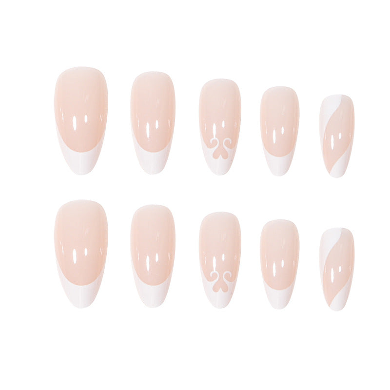 Premium Long Stiletto Press-On Nails with Elegant Design Kalsten