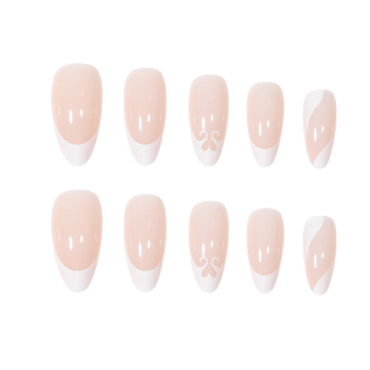 Premium Long Stiletto Press-On Nails with Elegant Design Kalsten