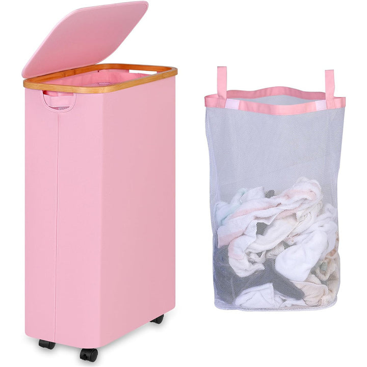 High-quality laundry basket with removable and washable inner bag Kalsten