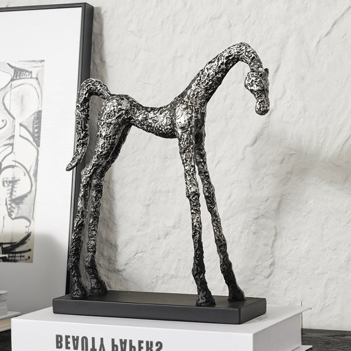 Sculptural Decorative Horse Figurine
