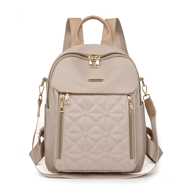 Quilted Multi-Compartment Backpack Kalsten