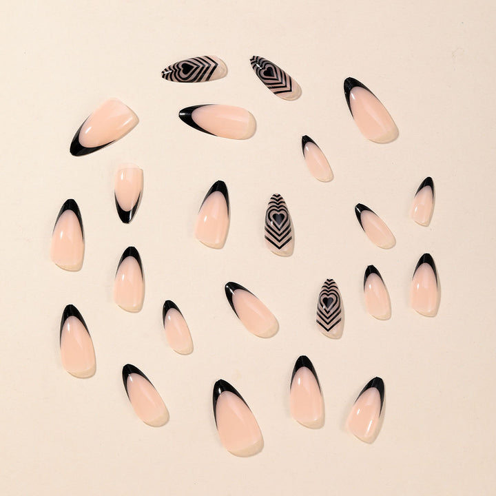Artistic Stiletto Nail Art Extensions Kalsten