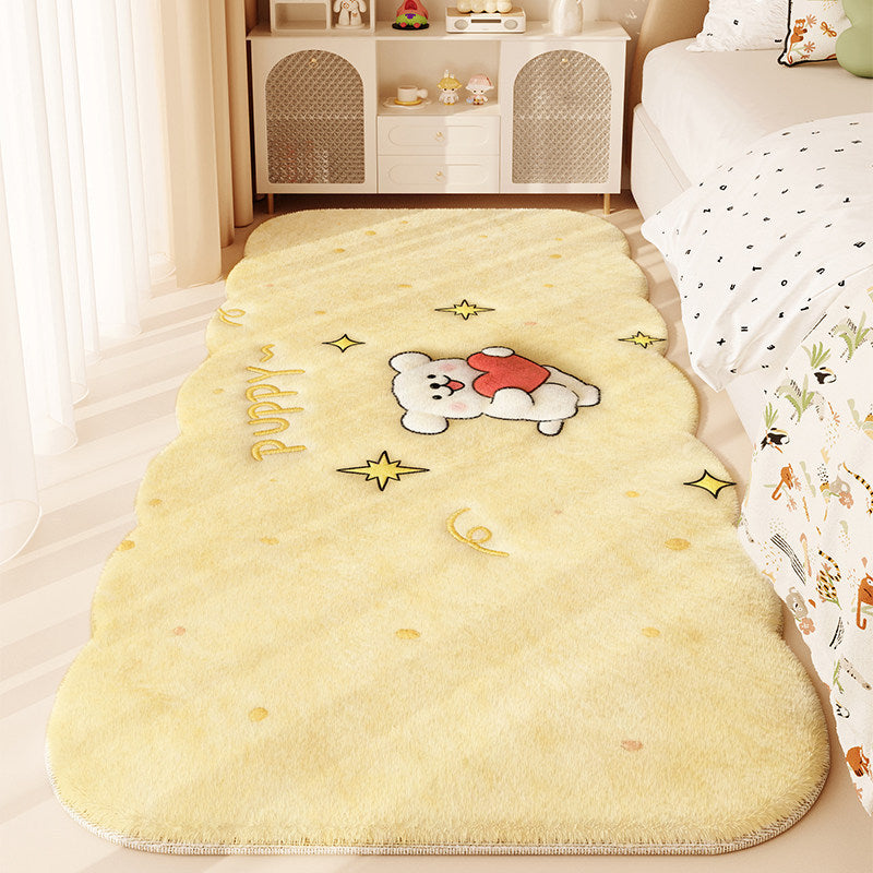 Playful Cartoon Character Area Rug
