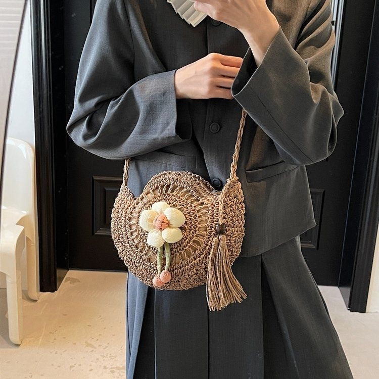 Handmade straw bag Kalsten