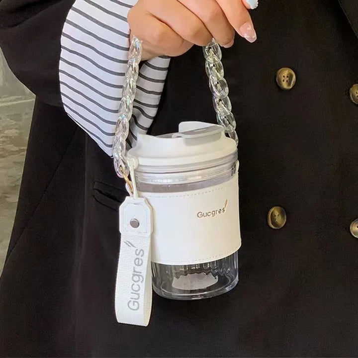 Women's coffee and tea mug with practical carrying handle Kalsten
