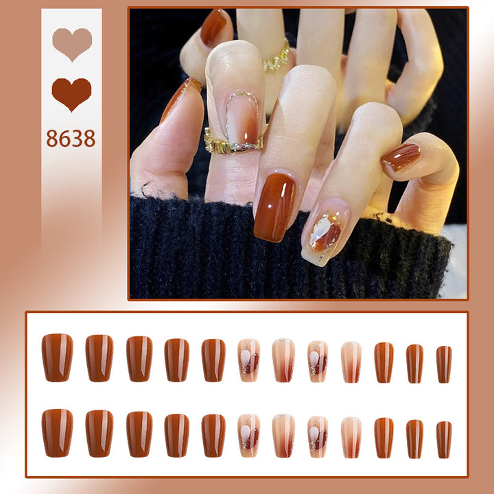 Minimalist Press-On Nail Art