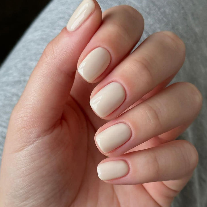 Artful Nail Extensions with Elegant Glossy Finish Kalsten