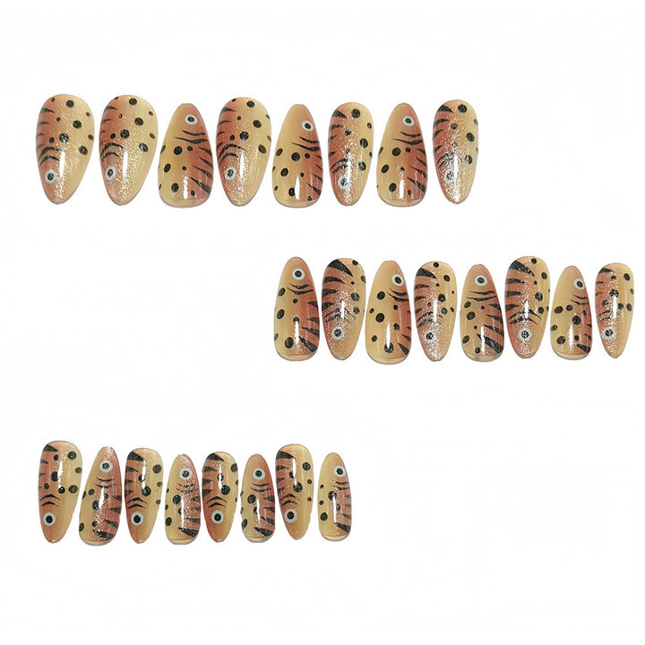 Artificial nails with fish motif Kalsten