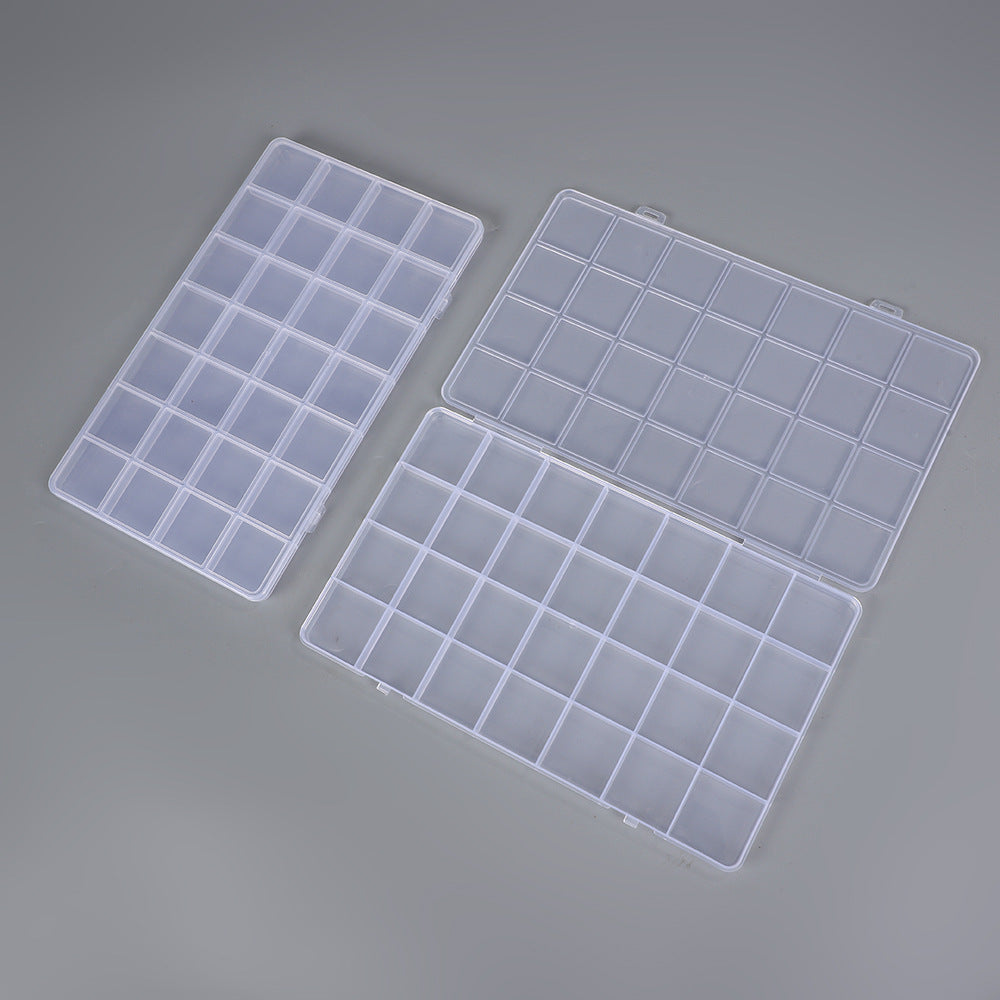 Clear Multi-Section Craft Supply Storage Case Kalsten