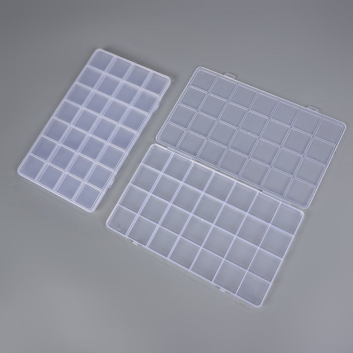 Clear Multi-Section Craft Supply Storage Case Kalsten