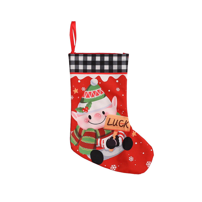 Christmas Themed Decorative Stocking