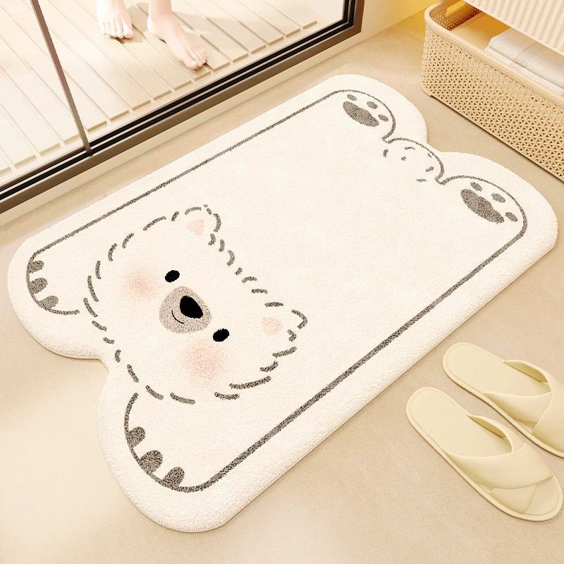 Cute Animal-Themed Bath Mat