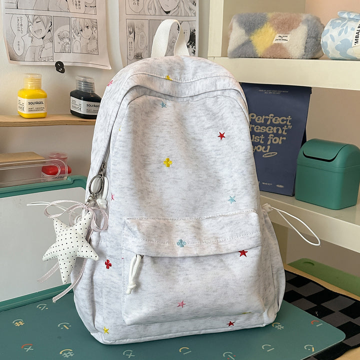 Casual Embroidered Star Backpack Kalsten