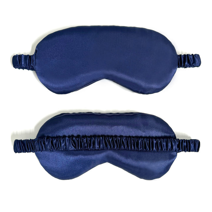 Women's ergonomic silk-like sleep mask with padded nose bridge and elastic strap Kalsten