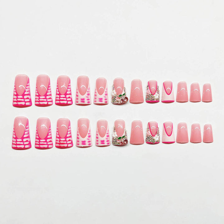 Decorative Artful Press-On Nails Kalsten