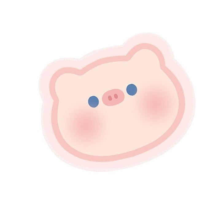 Cute Pig-Themed Mouse Pad
