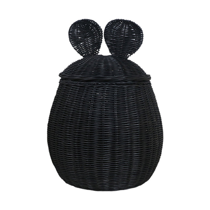 Decorative Woven Storage Basket with Lid Kalsten