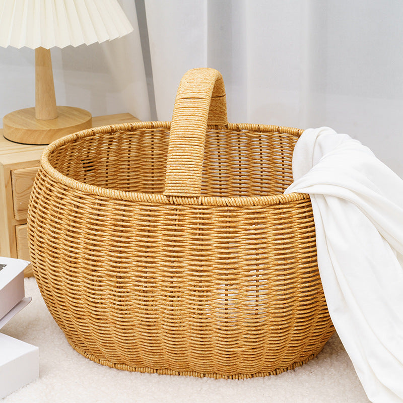 Handcrafted Woven Storage Basket Kalsten