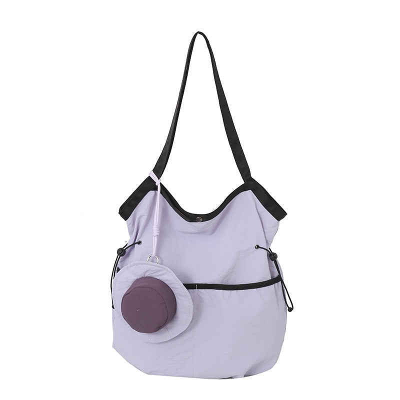 Multi-Functional Beach Tote Bag with Hat