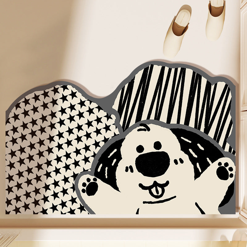 Playful Cat-Themed Area Rug