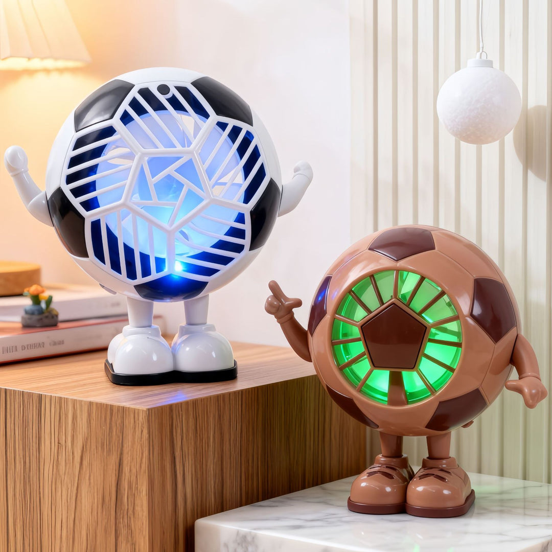 Women Creative Table Fan in Soccer Motif Kalsten