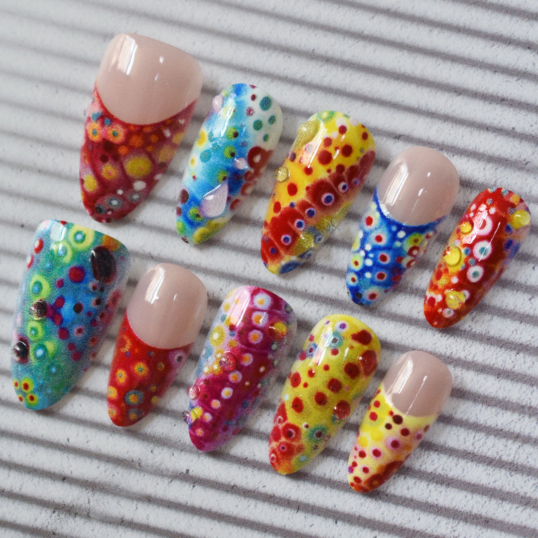Artistic Fantasy Press-On Nail Set Kalsten