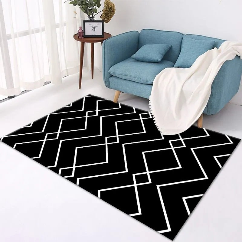Chevron Pattern Indoor Area Rug