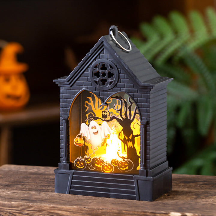 Creepy Lantern with LED Effects