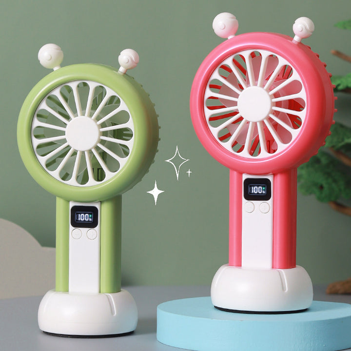Unisex Portable USB Table Fan with Digital Speed Display Kalsten
