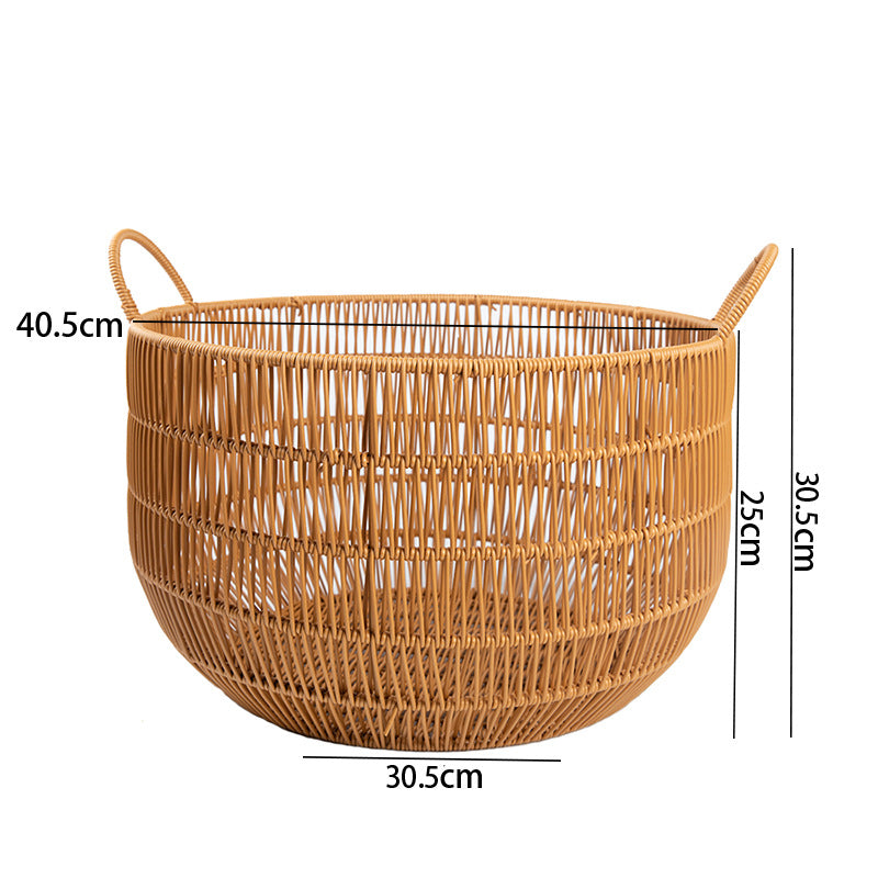 Elegant Handwoven Storage Basket Kalsten