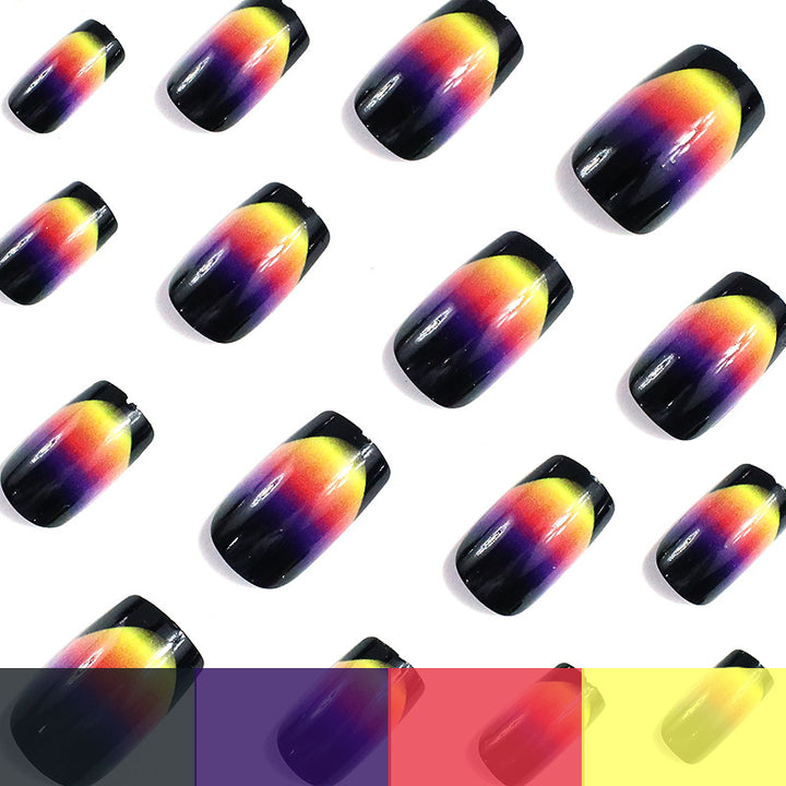 Gradient Ombre Nail Art Kalsten