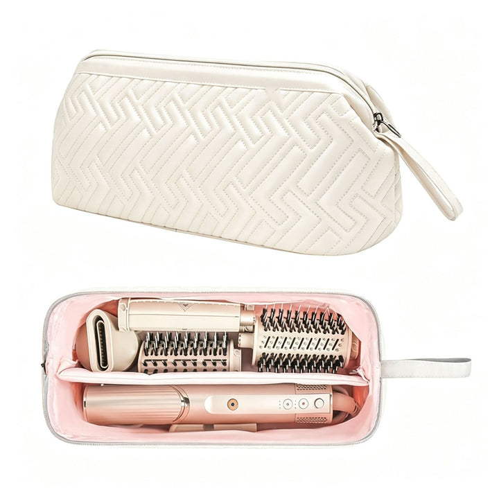Cosmetic Organizer Bag with Elegant Quilting Kalsten