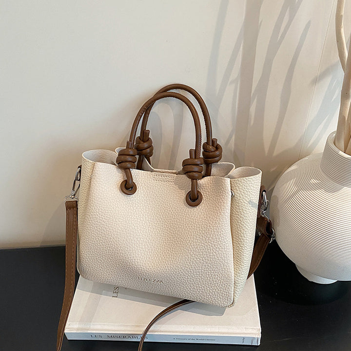 WoElegant Textured Handheld Tote Bag Kalsten
