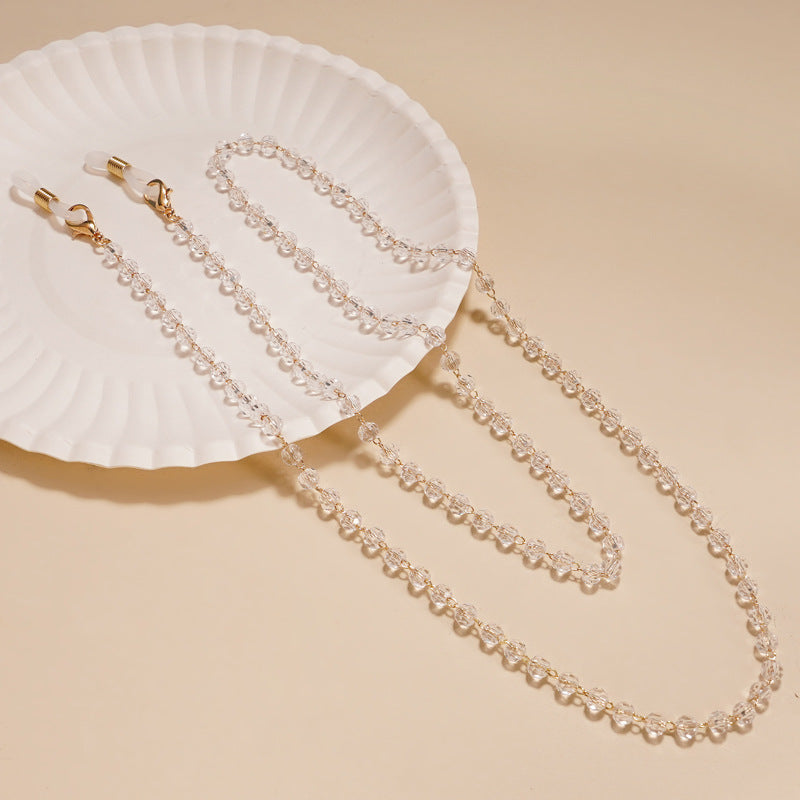 Elegant Beaded Eyewear Chain Kalsten