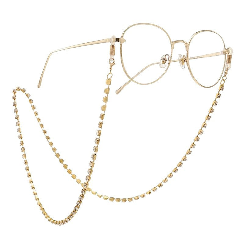 Sparkling Rhinestone Eyewear Chain Kalsten