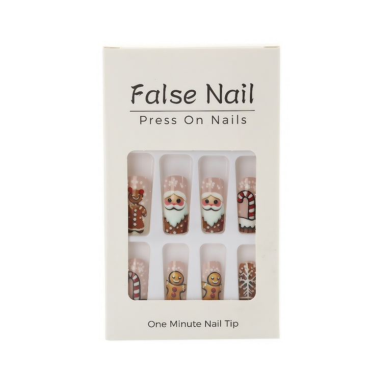Christmas art nails with festive designs Kalsten