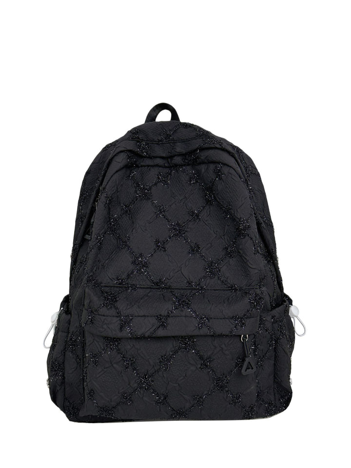 Backpack with Stylish Embossed Design and Multiple Compartments Kalsten